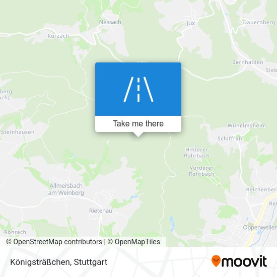Königsträßchen map
