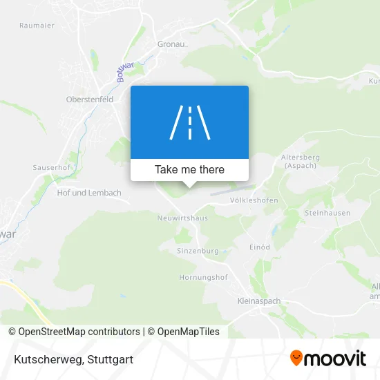 Карта Kutscherweg