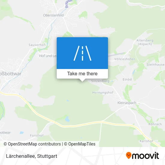 Lärchenallee map