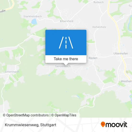 Карта Krummwiesenweg