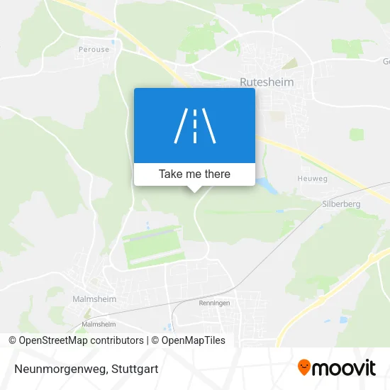 Карта Neunmorgenweg