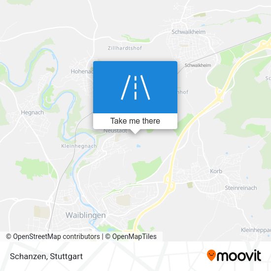 Schanzen map