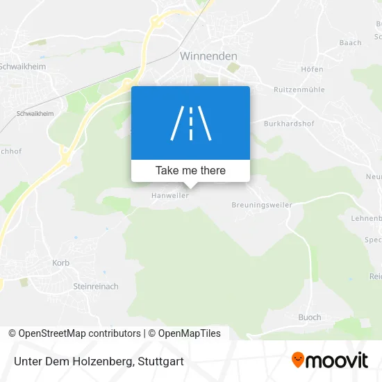 Карта Unter Dem Holzenberg