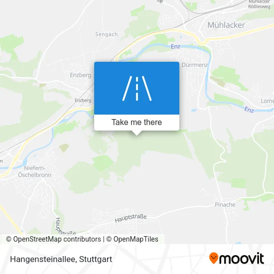 Карта Hangensteinallee