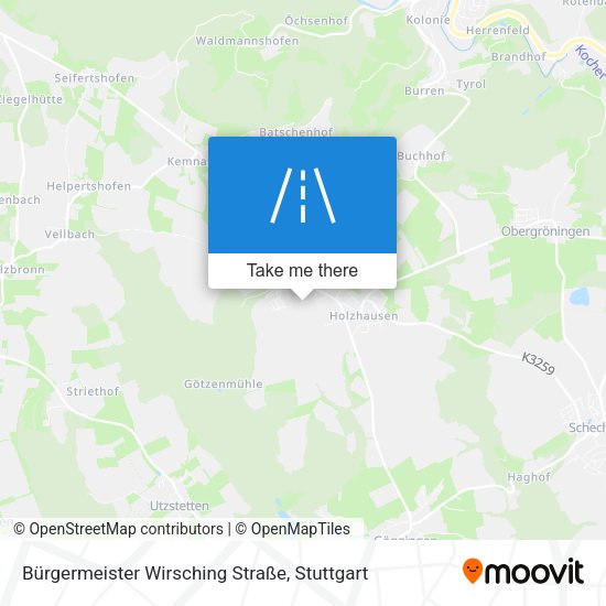 Bürgermeister Wirsching Straße map