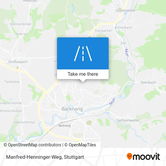 Manfred-Henninger-Weg map
