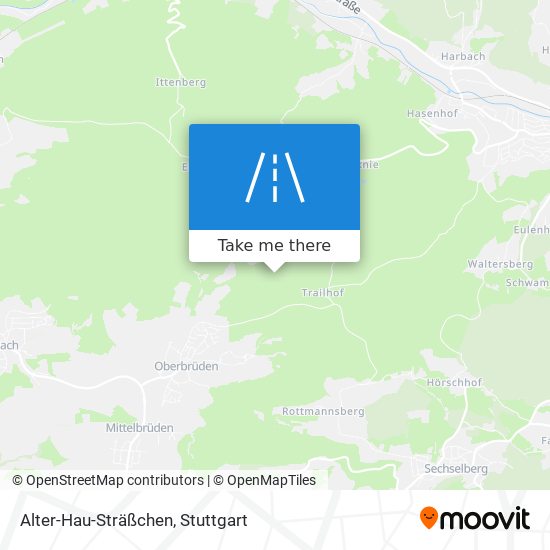Alter-Hau-Sträßchen map