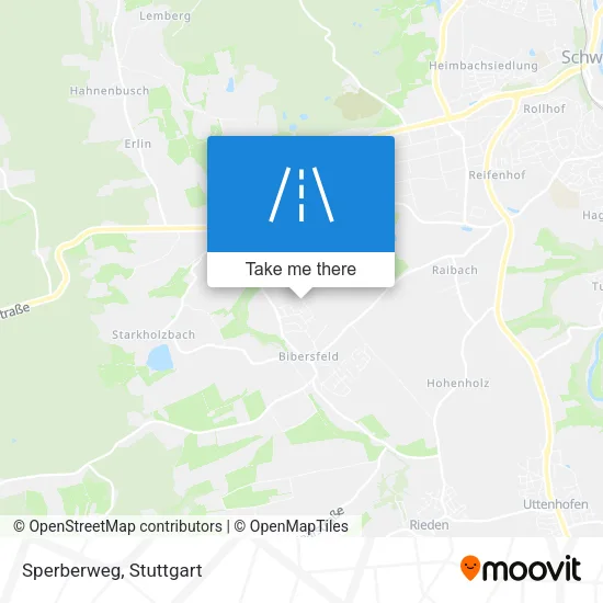 Карта Sperberweg