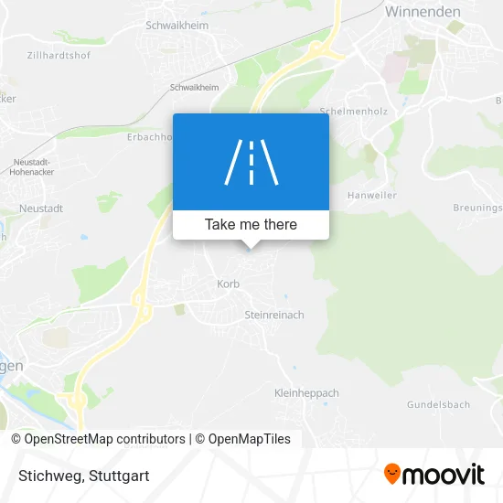 Карта Stichweg