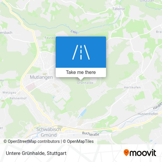 Untere Grünhalde map