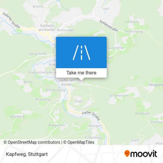 Карта Kapfweg