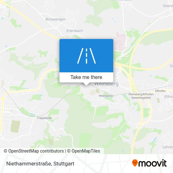 Niethammerstraße map
