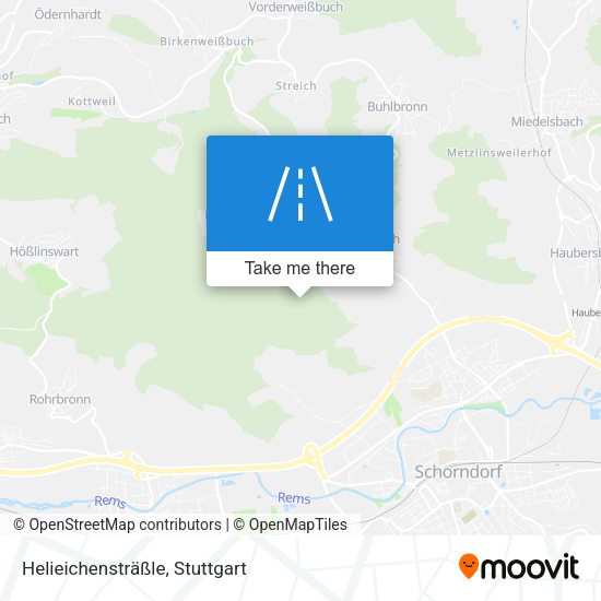 Helieichensträßle map