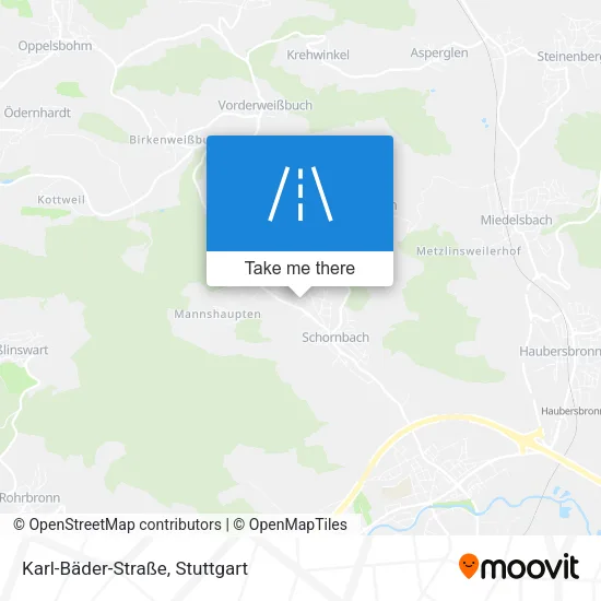 Карта Karl-Bäder-Straße