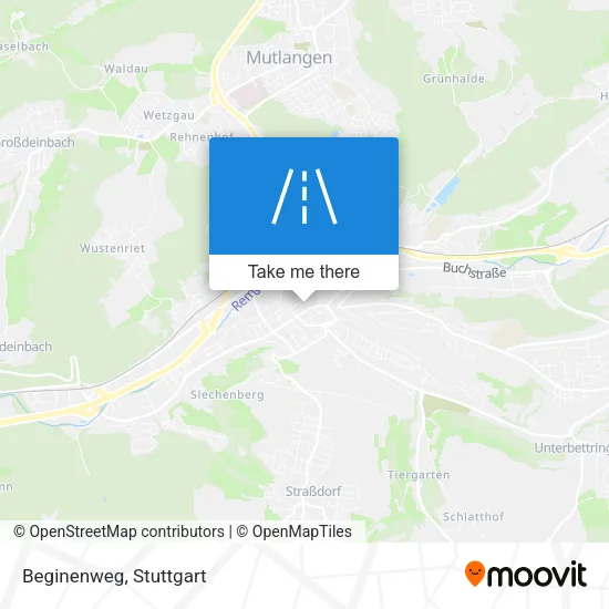 Карта Beginenweg