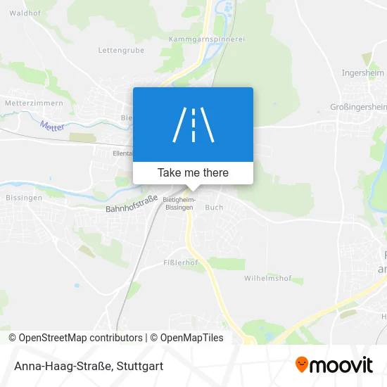 Карта Anna-Haag-Straße