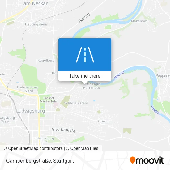 Gämsenbergstraße map