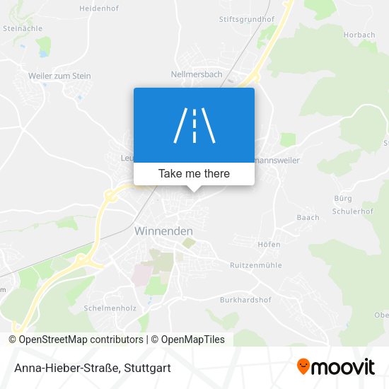 Anna-Hieber-Straße map