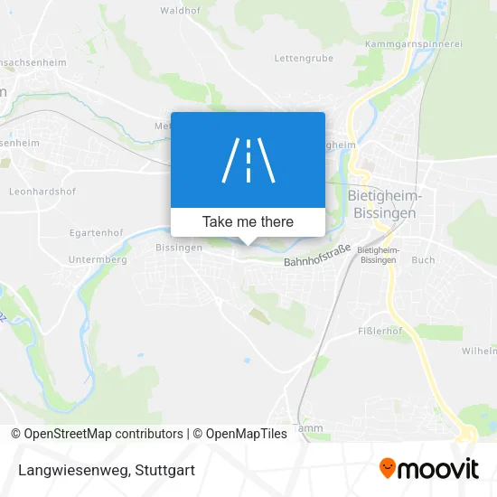 Карта Langwiesenweg