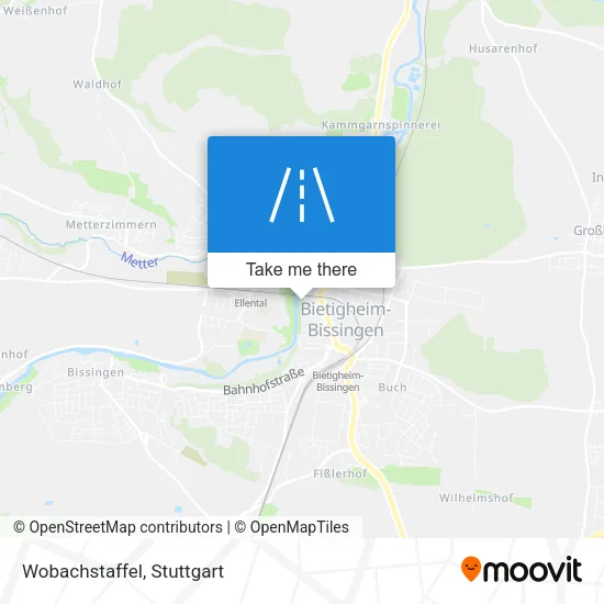 Карта Wobachstaffel