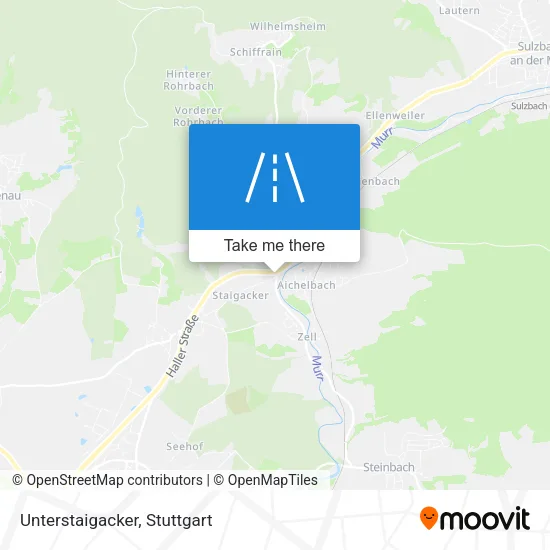 Карта Unterstaigacker