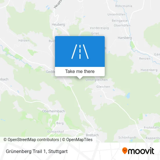Карта Grünenberg Trail 1