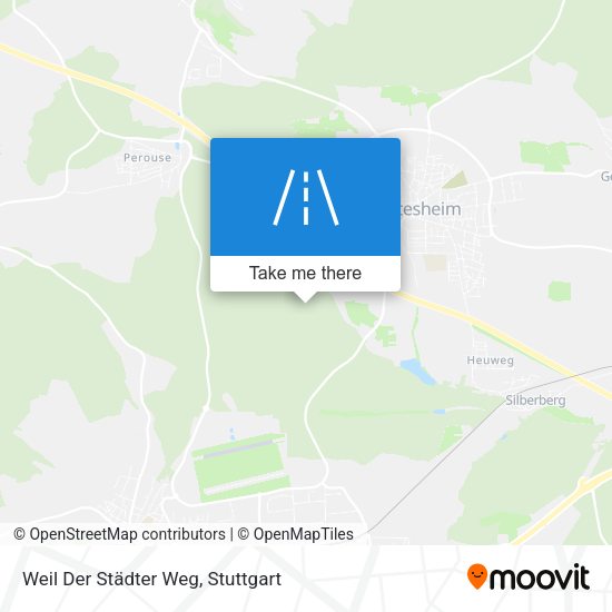 Weil Der Städter Weg map
