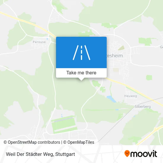 Карта Weil Der Städter Weg