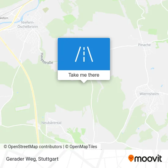 Карта Gerader Weg