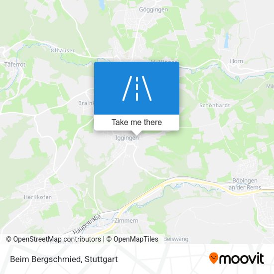Карта Beim Bergschmied