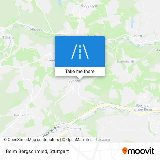 Карта Beim Bergschmied
