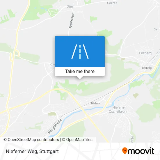 Карта Nieferner Weg