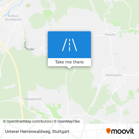 Unterer Herrenwaldweg map