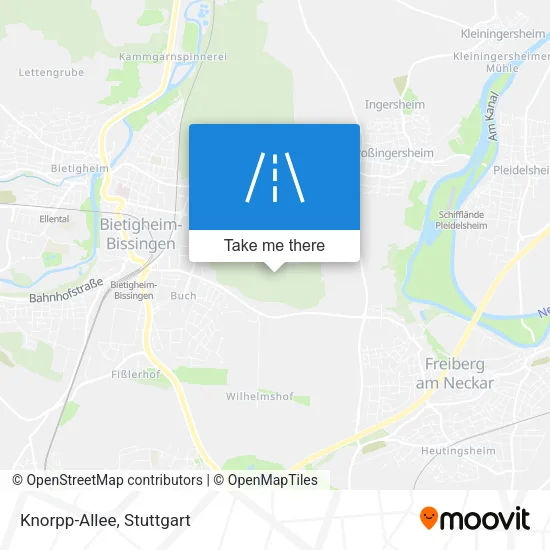 Карта Knorpp-Allee