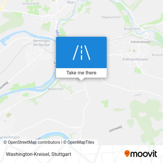 Карта Washington-Kreisel