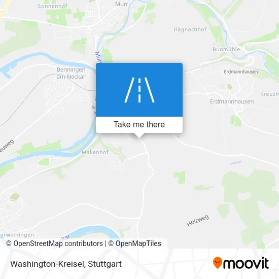 Карта Washington-Kreisel