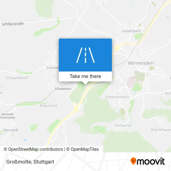 Großmolte map