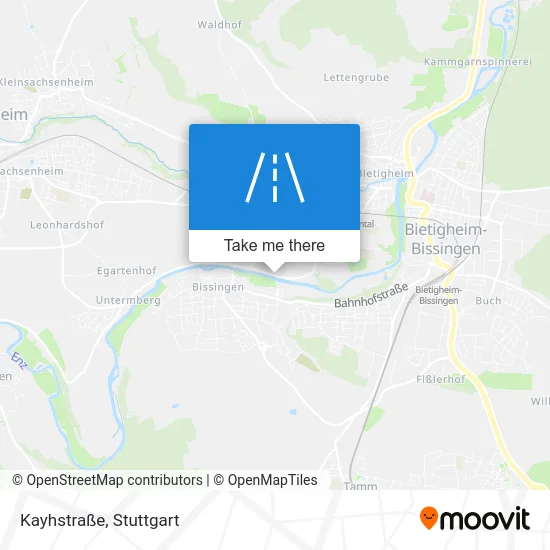 Карта Kayhstraße