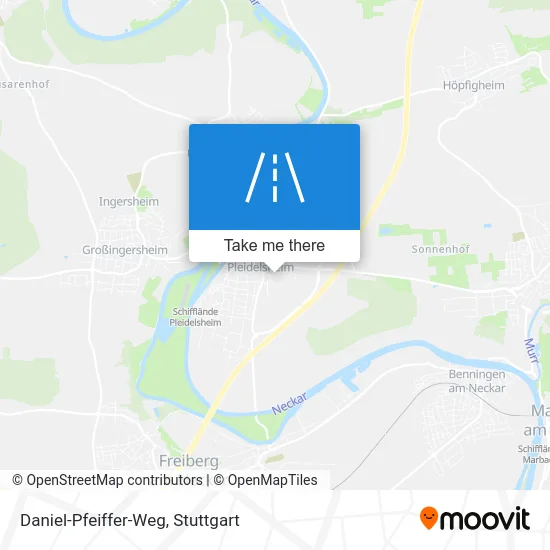 Карта Daniel-Pfeiffer-Weg