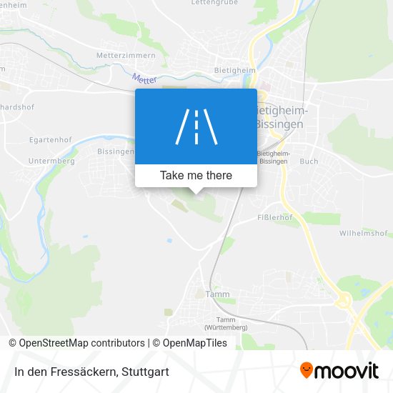 In den Fressäckern map