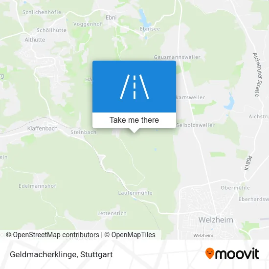 Карта Geldmacherklinge