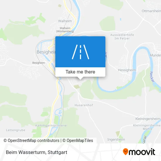 Карта Beim Wasserturm