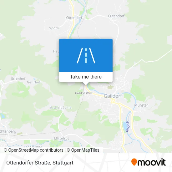 Карта Ottendorfer Straße
