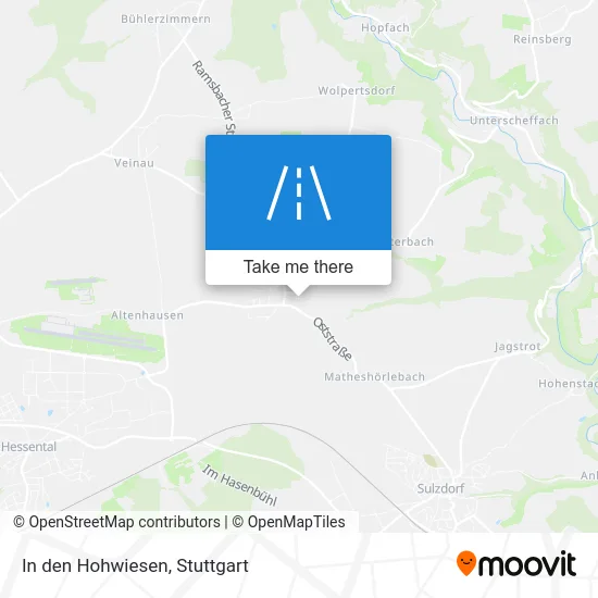 Карта In den Hohwiesen