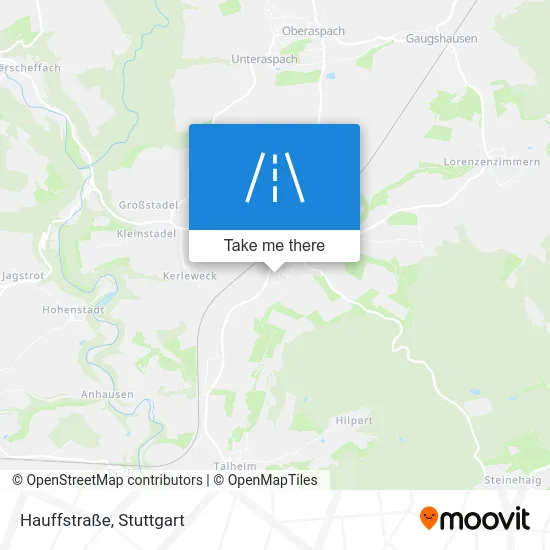 Карта Hauffstraße