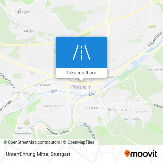 Unterführung Mitte map