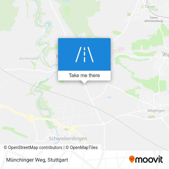 Münchinger Weg map