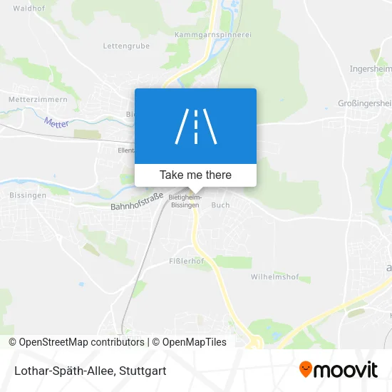 Карта Lothar-Späth-Allee