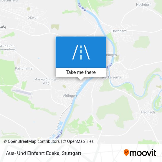 Карта Aus- Und Einfahrt Edeka