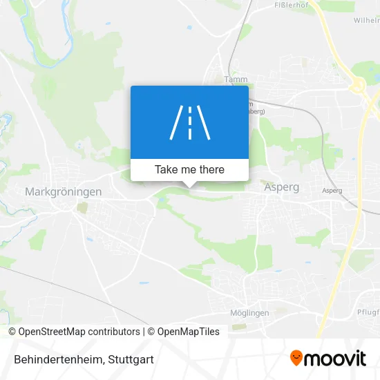 Карта Behindertenheim